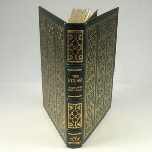 The Fixer Franklin Mint Bernard Malamud Limited ed HC Leather 1978 WRITTING